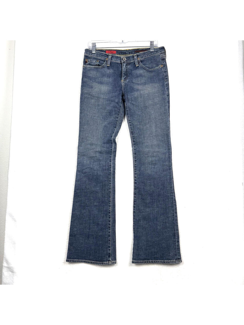 Vintage Y2K Adriano Goldschmied 28x32 AG The Angel Low Rise Boot Cut Denim Jeans